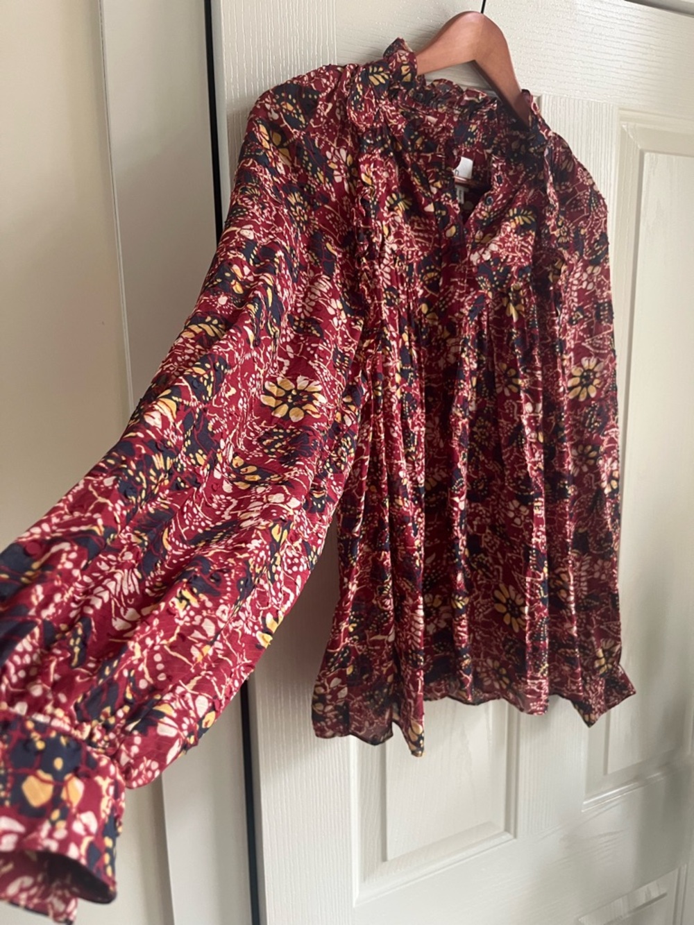 ba&sh Gaelle blouse Size M Like New